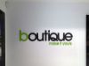 business 3D logo spray painting